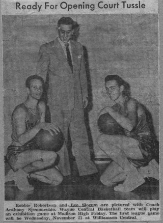Wayne Central Basketball History 1956