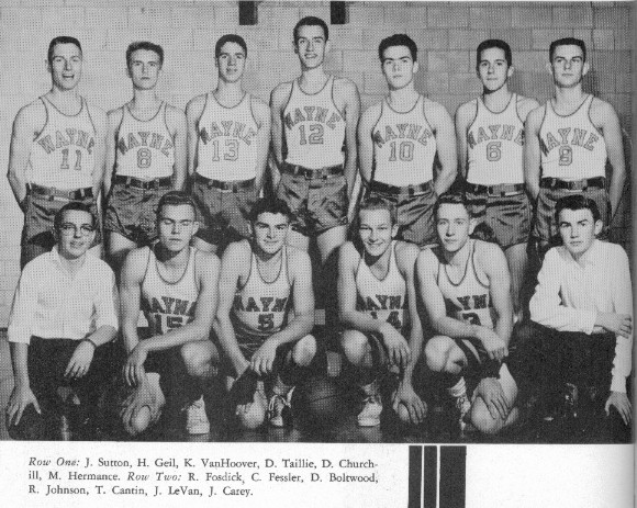 Wayne Central Basketball History 1959