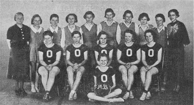 Ontario High Basketball History Girls 1935