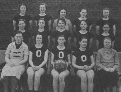 Ontario High Basketball History Girls 1936
