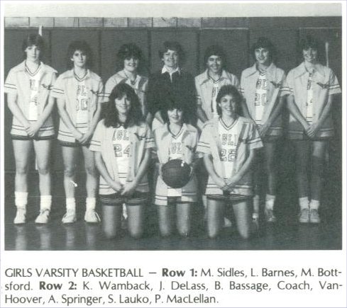 Wayne Central Basketball History 1983 (Girls)