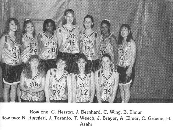 Wayne Central Basketball History 1994 (Girls)
